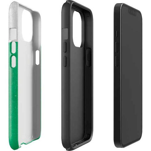 Pakistan Flag Distressed iPhone 15 Plus Impact Case